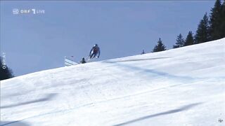 Falling While Skiing