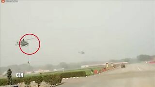 The Rope Of A Soldier's Helicopter Broke And The Soldier Fell To The Ground