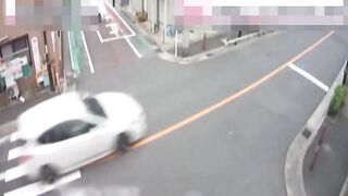 Speeding Car Collides With Subaru