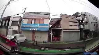 Speeding Car Collides With Subaru