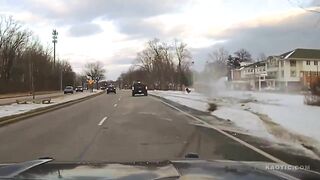 Suspect Explodes After North Olmsted Police Chase Him
