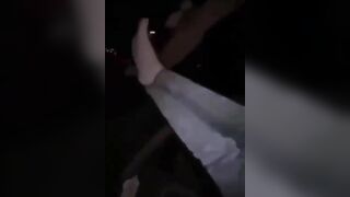 Tahoe Driver Crashes Into Dumpster While Filming