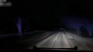 Police Rescue Teen From Burning Car After High-speed Crash