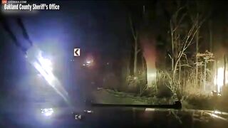 Police Rescue Teen From Burning Car After High-speed Crash