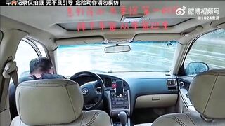 Shocking Video Shows Chinese Man Crashing Car Into Lake