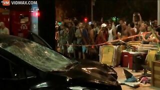 Car Behind Fatal Accident At Rio's Copacabana Beach