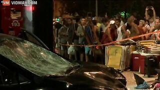 Car Behind Fatal Accident At Rio's Copacabana Beach