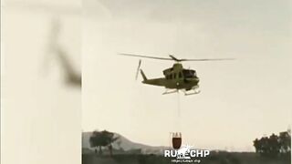 Firefighting Helicopter Crashes In Spain