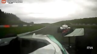 Terrifying Moment Billy Monger Crashes At Donington Park