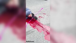 Face Torn And Brains Splattered