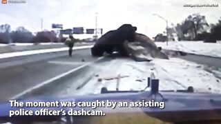 Tow Truck Driver Nearly Had Accident