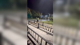 Traffic Patrolman Hit By Speeding Motorcycle