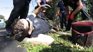 Baumschneider Recorded The Aftermath Of His 23-foot Fall
