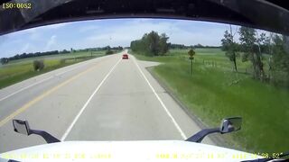 Truck Driver Captures Crazy Accident On Dash Cam