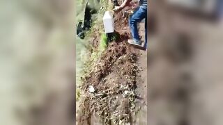The Truck Driver Lost His Truck. All Three Of Them Were Lucky.