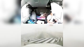 Truck Crashes Into Toll Booth Due To Distraction On Phone