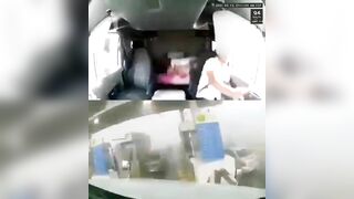Truck Crashes Into Toll Booth Due To Distraction On Phone