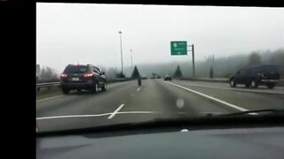 The Truck Lost Several Wheels While Braking On The Highway