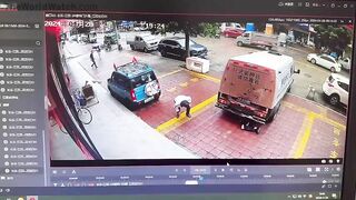 The Truck Somehow Got Past The Guard.