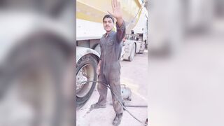 Truck Tire Accident
