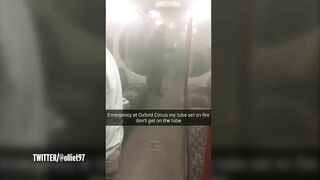 Thick Smoke Poured Into The Carriage, And Subway Passengers Panicked