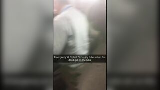 Thick Smoke Poured Into The Carriage, And Subway Passengers Panicked