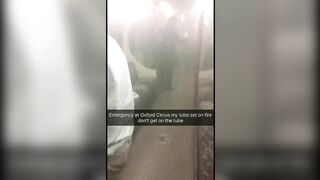 Thick Smoke Poured Into The Carriage, And Subway Passengers Panicked