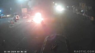 Two Friends Caught In Fire