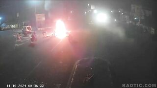 Two Friends Caught In Fire