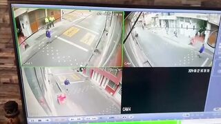 Two State Police Officers Who Were Just Talking Were Run Over By A Turbo Truck