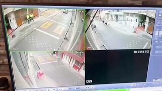 Two State Police Officers Who Were Just Talking Were Run Over By A Turbo Truck