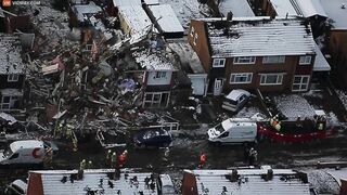Two Semi-detached Houses Destroyed In Massive Gas Explosion In Leicester