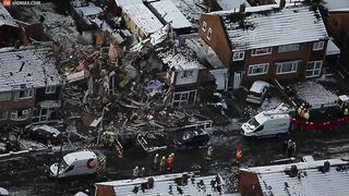 Two Semi-detached Houses Destroyed In Massive Gas Explosion In Leicester