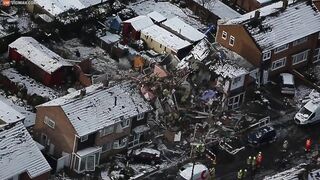 Two Semi-detached Houses Destroyed In Massive Gas Explosion In Leicester