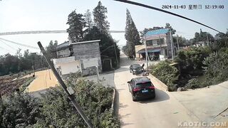 A Typical Day On The Streets Of China