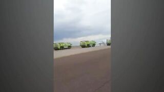 United Airlines Plane Makes Emergency Landing At Denver International Airport After Engine Burns
