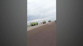 United Airlines Plane Makes Emergency Landing At Denver International Airport After Engine Burns