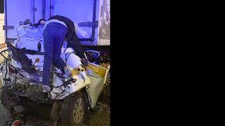 WCGW Stop On Busy Highway