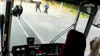 It Was A Bit Strange To See The Tram Driver Collide With The Stupid Car Driver