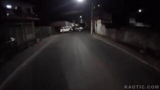 Crazy Accident In Brazil Pursuit Race