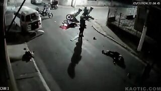 Crazy Accident In Brazil Pursuit Race