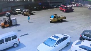 Woman Crushed To Death By Forklift