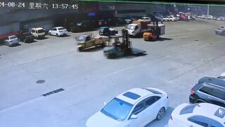 Woman Crushed To Death By Forklift