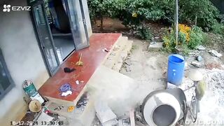 Woman Electrocuted By Cement Mixer