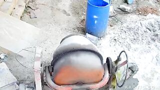 Woman Electrocuted By Cement Mixer