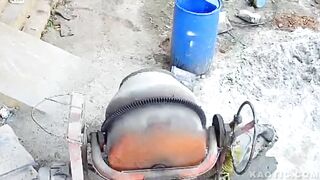 Woman Electrocuted By Cement Mixer