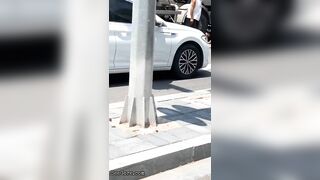A Woman Was Trapped Under A Cement Truck