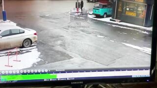 Woman Nearly Had Car Accident