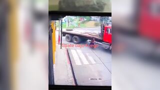 Woman Hit By Truck While Trying To Cross Road
