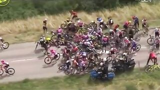 Women's Tour De France Turns Into A Comedy Extravaganza